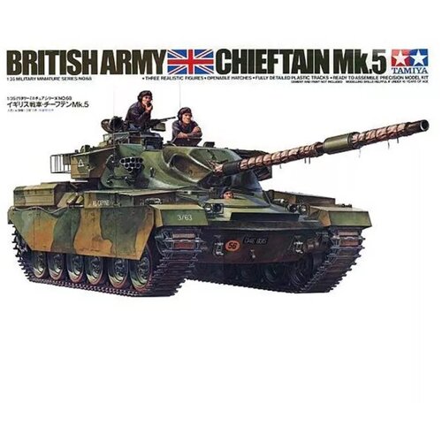 Tamiya model kit tank - 1:35 british army chieftain MK.5 tank Cene