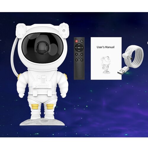  LED RGB projektor LED/5W/5V astronaut + daljinski upravljač Slike