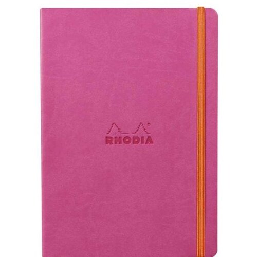  Notes A5, Rhodiarama soft, s gumicom, diktando crte, fuksija Cijene