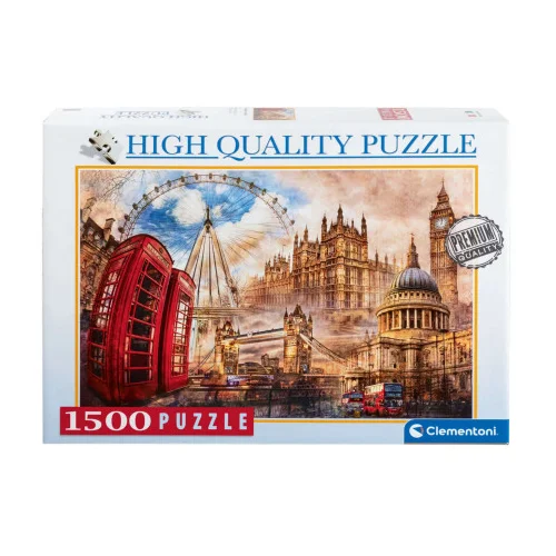 Clementoni Puzzle 1500 dijelova Vintage London 402000