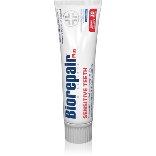 Biorepair Plus Sensitive Teeth pasta za zube za osjetljive zube 75 ml Slike