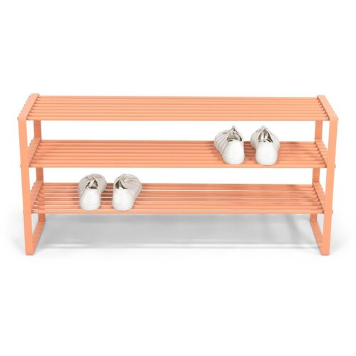 Spinder Design Rožnato-oranžna jeklena omarica za čevlje 100x48,5x29 cm Rex &amp;ndash; Slike