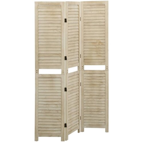 Furnova Paravan 3-delni 105x165 cm trden les pavlovnije, (21929915) Slike