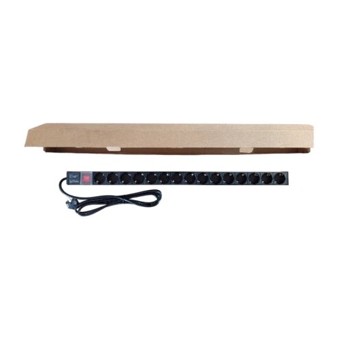 Exeshop Razvodni PDU panel za rack 19 in, sa 15 utičnih mesta, kabl 2m (aluminijum) Cene
