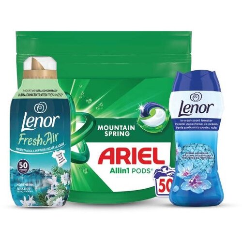Ariel Ariel&Lenor Set za pranje veša Cene