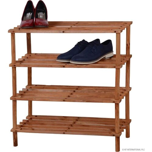 Kesper drveni cipelarnik sa 4 police KSP69734 54x52x26cm Slike