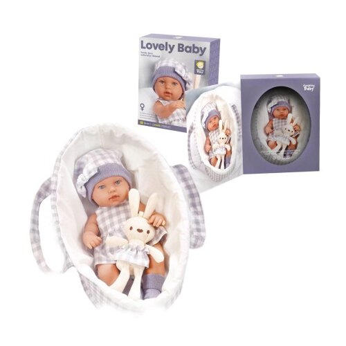  Lutka Lovely Baby 33cm u nosiljci ( 1042398 ) Cene