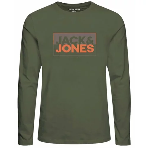 Jack & Jones Bluza 12251462 Zelena Standard Fit