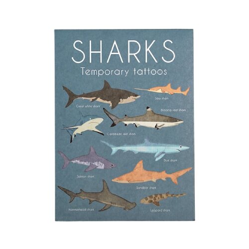 REX International Sharks - Privremena tetovaža - Shark Cene