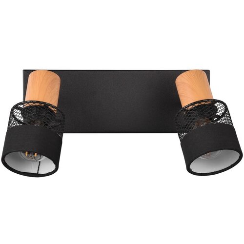 Tri O Crna/u prirodnoj boji zidna lampa Nandini &amp;ndash; Slike