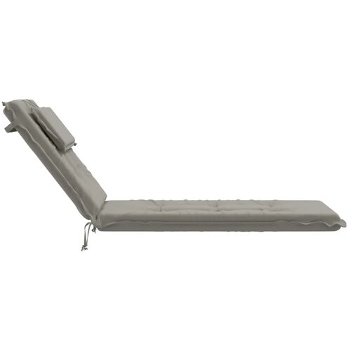  Jastučić za ležaljku GEMERT 100% poliester Siva 190 x 60 x 9 cm - Siva 190 x 60 x 9 cm Poliester Slike