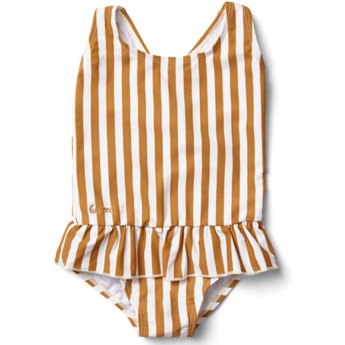 Liewood otroške kopalke amara stripe mustard Cene