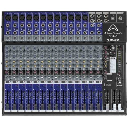 AUDIO KONDRIC Wharfedale Pro, SL1224USB, 14 kanalna mešalna miza, rabljena - - Audio-Kondric Cene