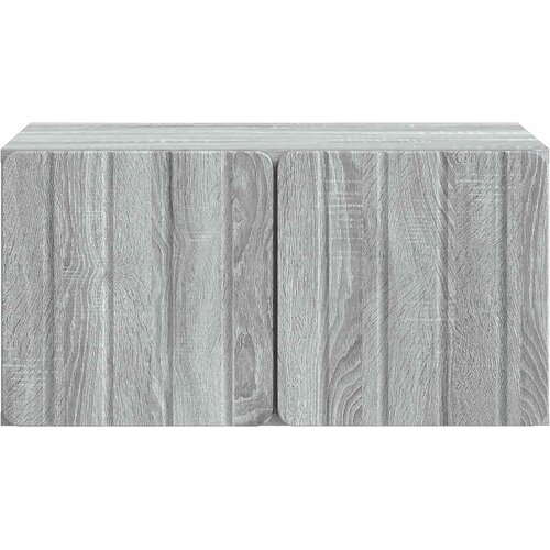 ormar za zid 59,5 x 41 x 30 cm Siva Sonoma Konstruirano drvo Slike