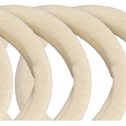 BrushArt Hair Band gumice za kosu 6 kom Beige 6 kom Slike