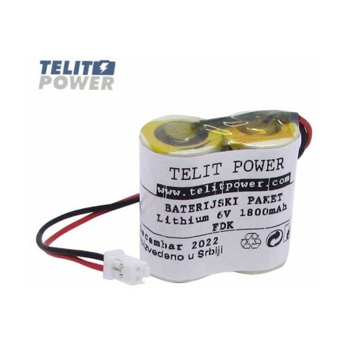  TelitPower baterija Li-Ion 6v 1800mAh MR-BAT6V1 za M89 driver MR-J4 servo sistem ( P-3257 ) Cene