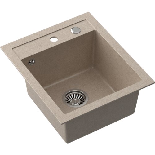 Sink Solution pomivalno korito LUMINA 60 - 430 x 500 mm - črn Slike