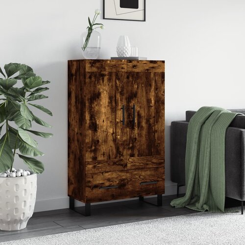 vidaXL Visoka komoda boja hrasta 69 5 x 31 x 115 cm konstruirano drvo Cijene