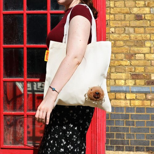 SUCK UK Tote Peeky Capybara Slike