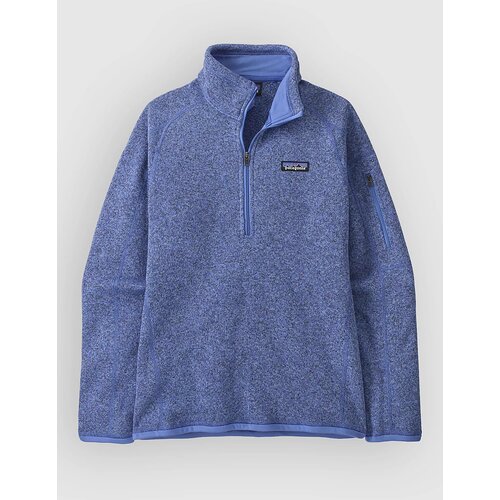 Patagonia Better Sweater 1/4 Half-Zip Fleece Sweater diver blue Cene
