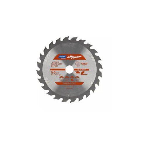 List za kružnu pilu 165x20 mm 24Z NORTON Clipper Cijene