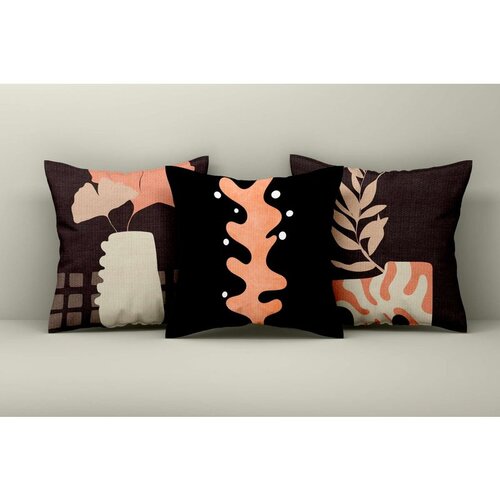WALLXPERT Set ukrasnih jastučnica Asr_plw25-2, 43x43 cm, 3 komada, Šarene Cene