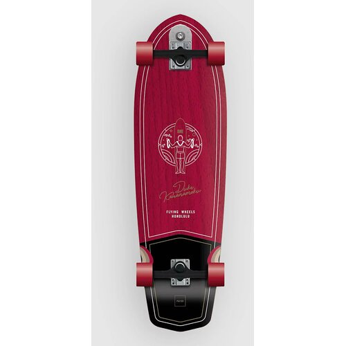 Flying Wheels Duke 34&amp;quot; Surfskate burgundy Slike