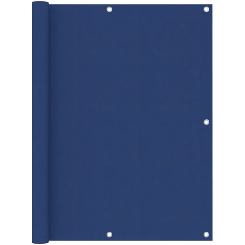 vidaXL Balkonsko platno modro 120x300 cm oksford blago