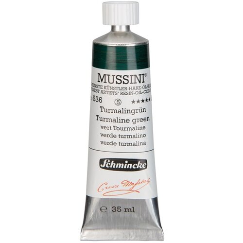 SCHMINCKE Uljane boje Schmincke MUSSINI 35 ml | 536 tourmaline green Slike