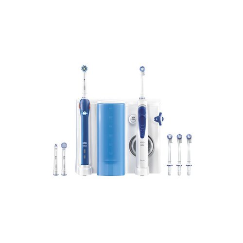 Oral-b Oxy Jet irigator + PRO 2000 električna četkica za zube Slike