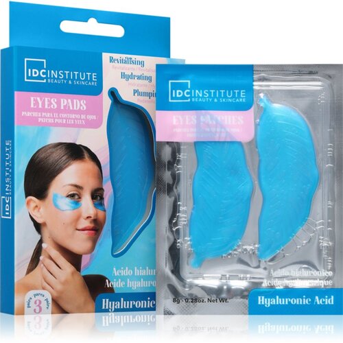 IDC INSTITUTE Hyaluronic Acid Eye Patches hidrogel blazinice proti podočnjakom 3 par Cene