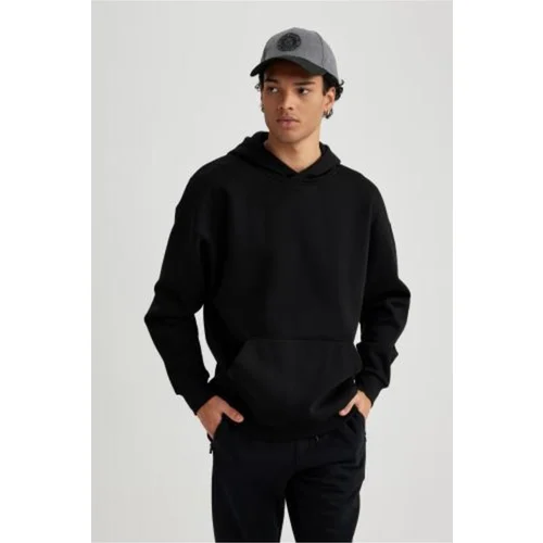 Defacto Oversize Fit Hooded Basic Sweatshirt