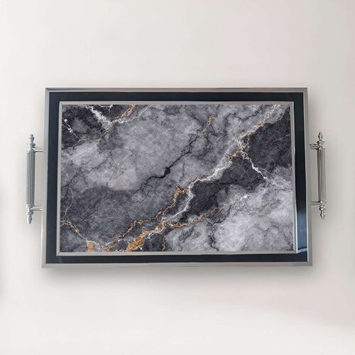 Aberto Design Poslužavnik TPG10044 50 x 29 x 3.5 cm, &amp;Scaron;areni Slike