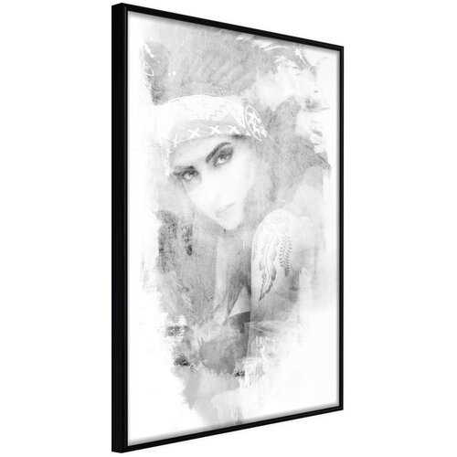  Poster - Mysterious Look (Grey) 40x60 Cene