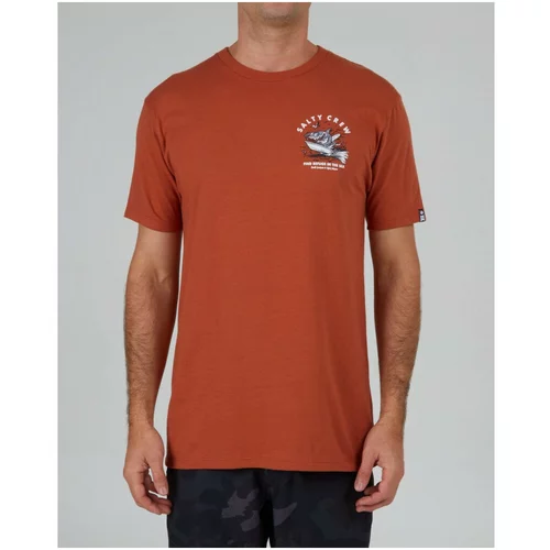 Salty Crew Majice & Polo majice Hot rod shark premium s/s tee Oranžna