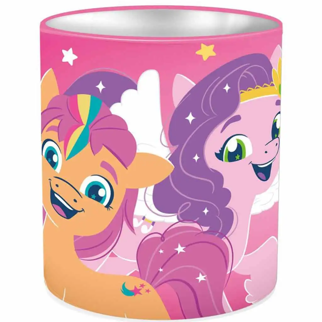 Luna Moj mali poni metalni stolni držač za pisaći pribor u obliku valjka 10x11 cm Cene