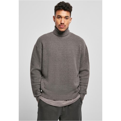 UC Men Oversized Roll Neck Sweater Asphalt Slike