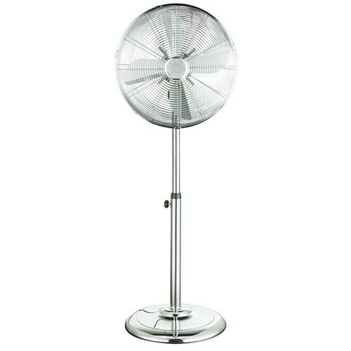 PROKLIMA Retro stajaći ventilator (Srebrne boje, Promjer: 40 cm, 50 W, 3.700 m³/h) + BAUHAUS jamstvo 5 godina na uređaje na električni ili motorni pogon Cijene