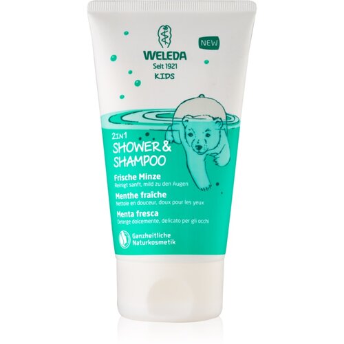 Weleda Kids Magic Mint dječja krema i šampon za tuširanje 2 u 1 150 ml Cijene
