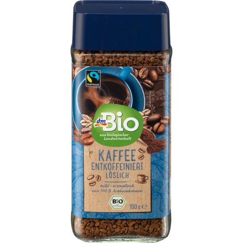 dmBio Instant kafa bez kofeina 100 g Slike