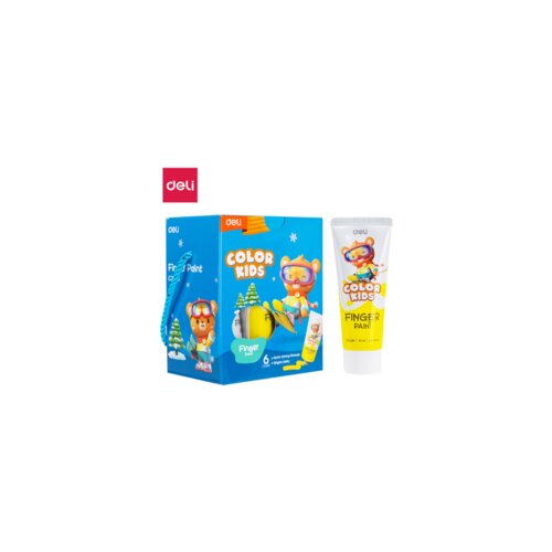 Deli BOJA ZA PRSTE TEMPERA 6 X 75ML EC23-6 Cene