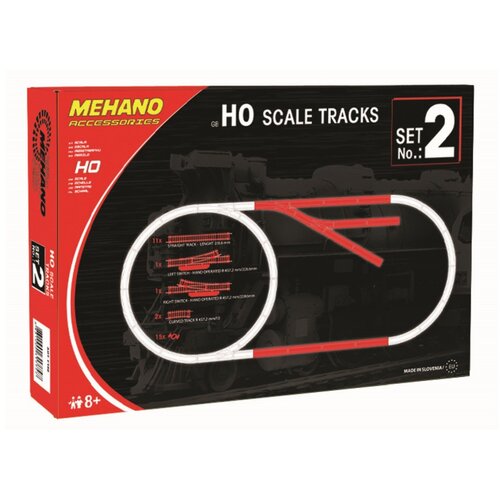 Mehano HO set tračnica za proširenje pruge br. 2 F102, 30 dijelova Cene