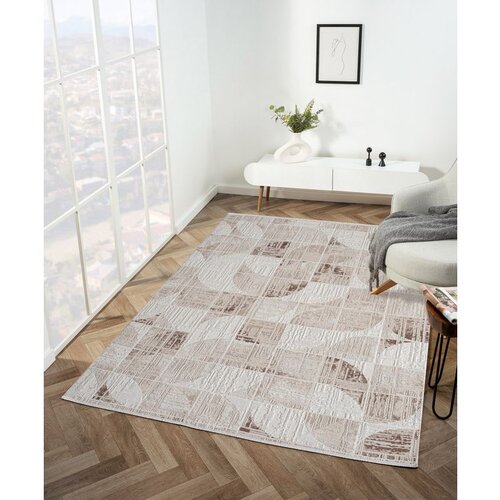Conceptum Hypnose elex 5207 brown carpet (100 x 300) Slike