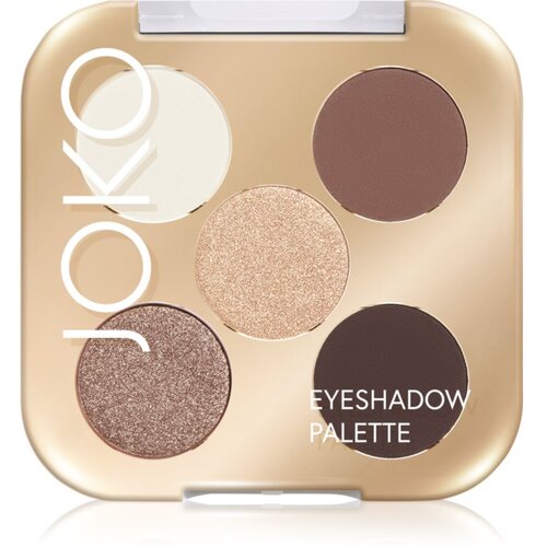 Joko Eyeshadow Palette paleta senčil za oči 5 barv odtenek Smoky Nude 7 g Cene
