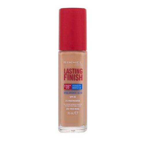 Rimmel London Lasting Finish 35H puder 30 ml Odtenek 203 true beige Cene