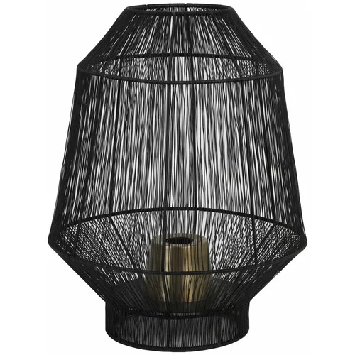 Light & Living Crna stolna lampa (visina 38 cm) Vitora -