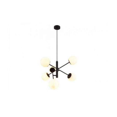 Rabalux Visilica Meduza E14 6x MAX 20W mat crno (72194) Cene