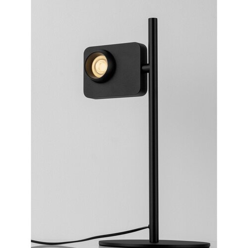 Nova Luce Crna LED stolna lampa aluminijska sa savitljivom konstrukcijom/s mogućnosti zatamnjivanja (visina 46 cm) Kedros &amp;ndash; Slike