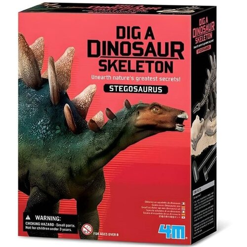 4m Iskopaj skelet dinosaurusa Stegosaurusa 03229 Cene