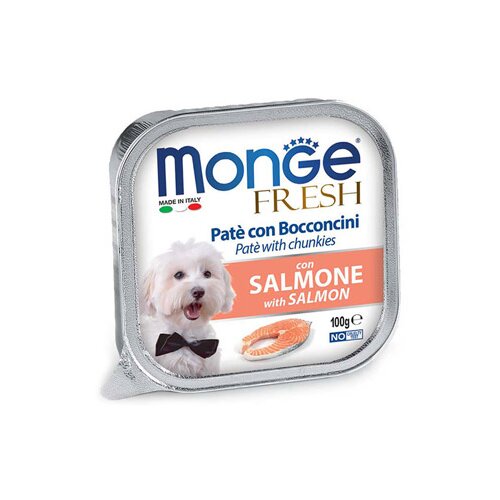 Monge Pa&amp;scaron;teta za pse sa ukusom lososa, 100g Slike